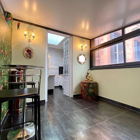 L'Appartement Jebari - Esprit Loft Carcassonne Proche Cite Medieval Et Aeroport Bagian luar foto