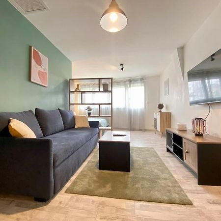 L'Appartement Jebari - Esprit Loft Carcassonne Proche Cite Medieval Et Aeroport Bagian luar foto