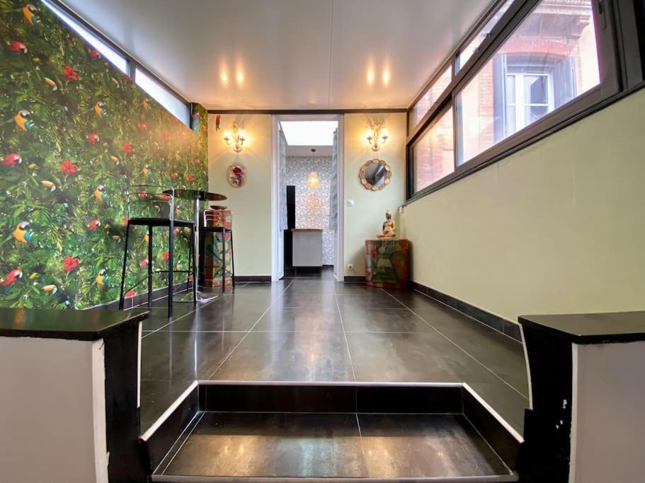 L'Appartement Jebari - Esprit Loft Carcassonne Bagian luar foto