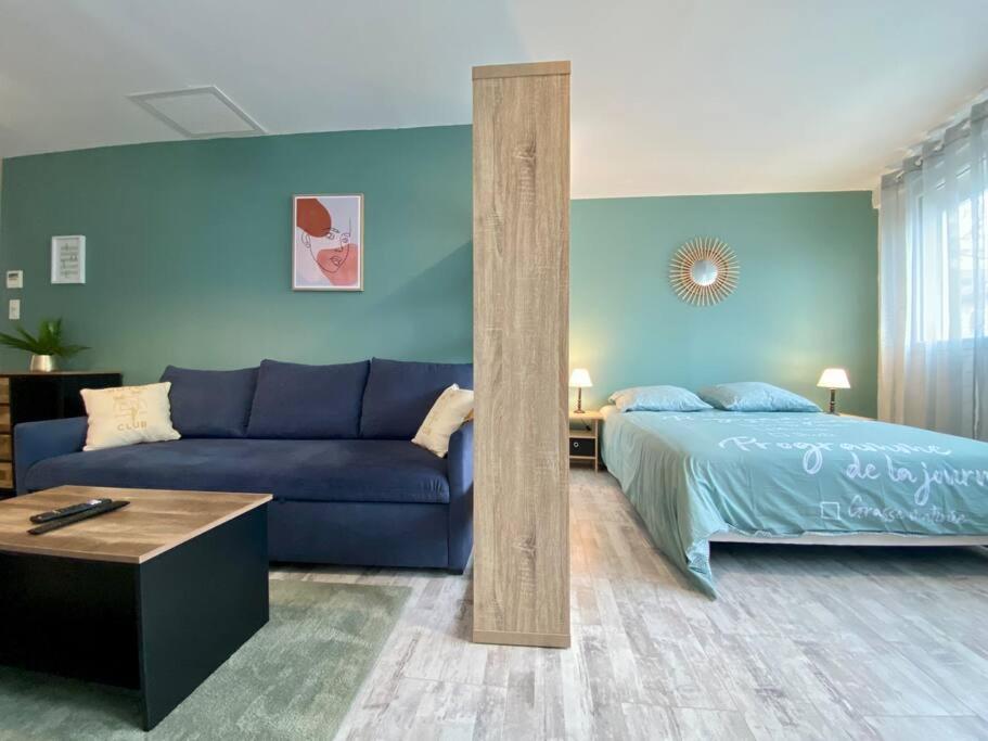 L'Appartement Jebari - Esprit Loft Carcassonne Bagian luar foto